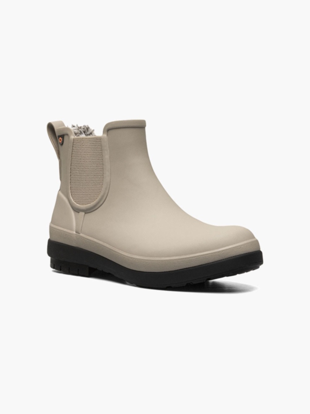 Bogs Women's Amanda Chelsea II Waterproof Rain Boots In Sandstone Size 11
